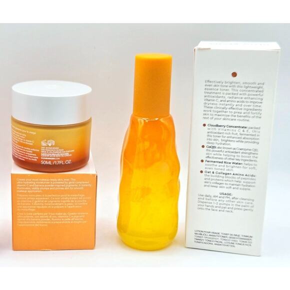 Glow Recipe Cloudberry Brightening Toner/ Ole Henriksen Instant Glow Moisturizer - Picture 2 of 5